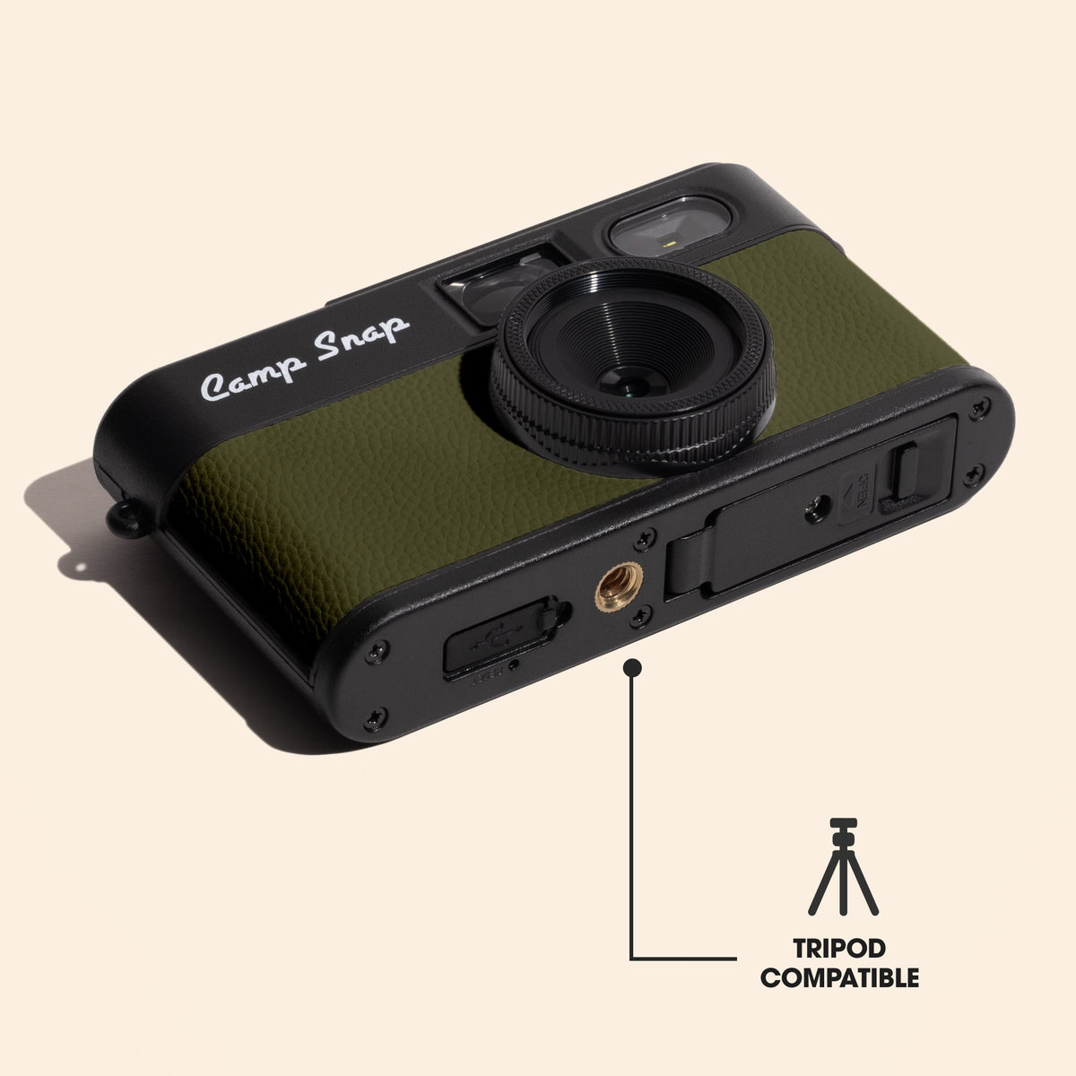Camp Snap - 2 Screen Free Digital Camera - Green