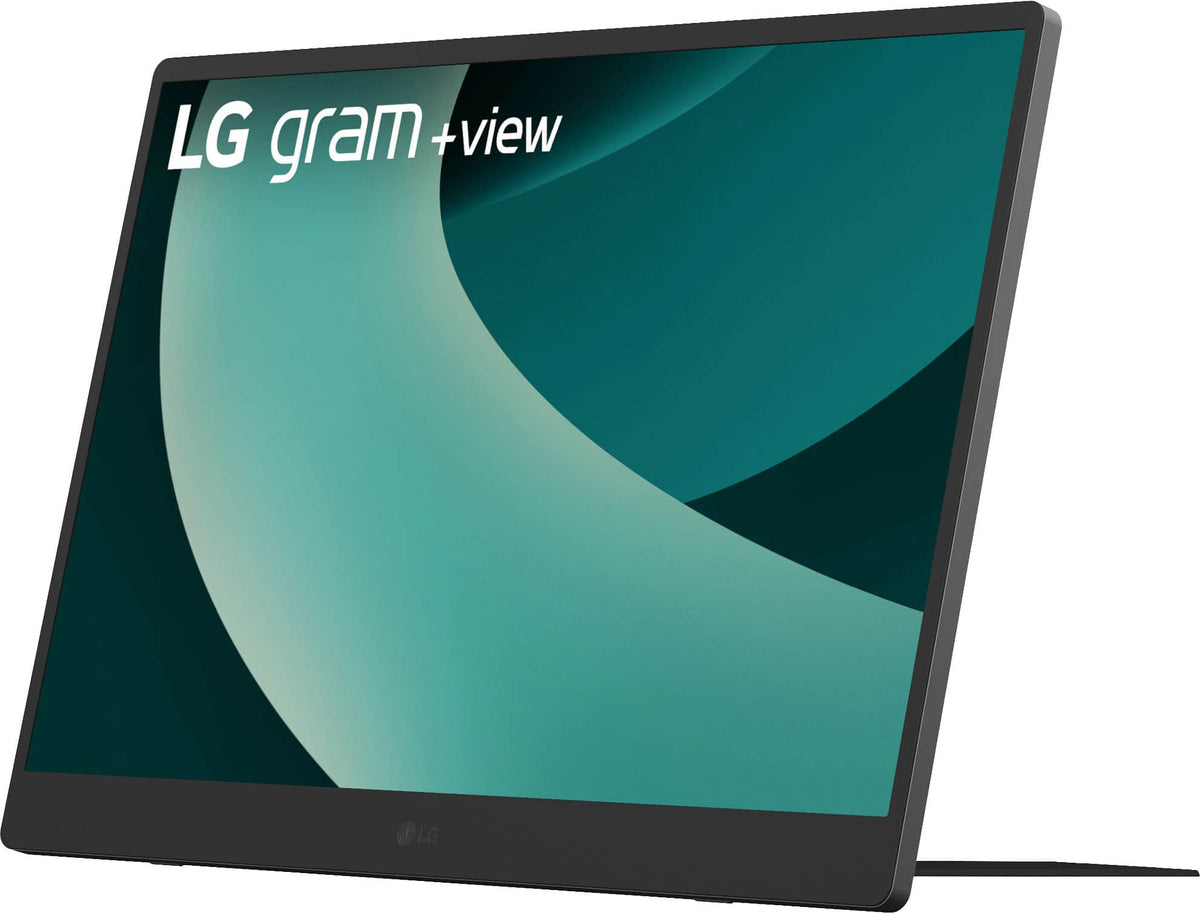 LG - gram +view 17” IPS WQXGA 60Hz Portable Monitor (USB Type-C, mini-HDMI port) - Titan Silver