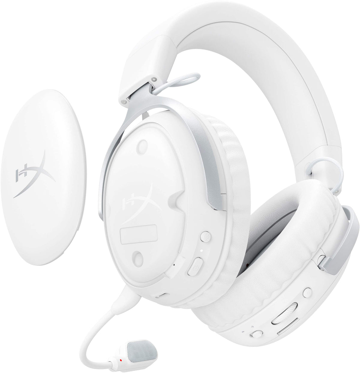 HyperX - Cloud III S Wireless Gaming Headset for PC, PS5, PS4, Nintendo Switch, Mac, and Mobile - White