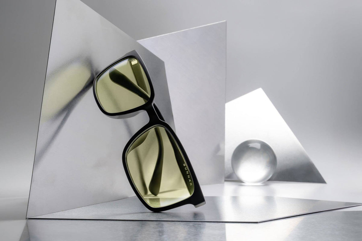 GUNNAR - Mammoth Computer Glasses with Blue Light Reduction, Amber Lenses - Onyx