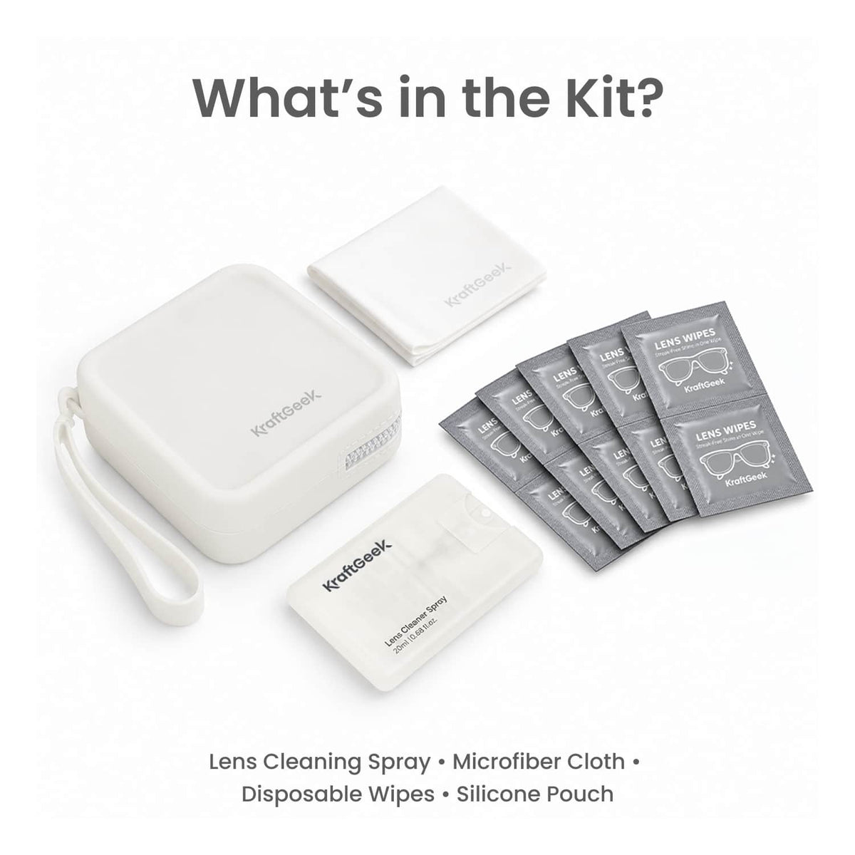 KraftGeek - Always-Ready Lens Care Kit