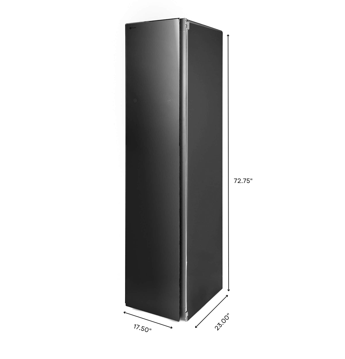GE Profile - Steam Closet with Fabric Refresh - Mirrored Carbon