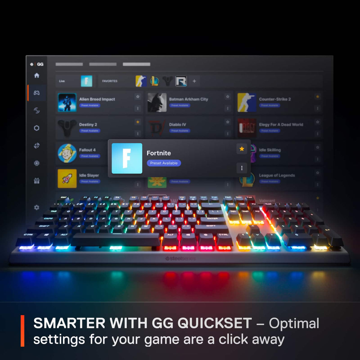 SteelSeries - Apex Pro Gen 3 Full Size Wired Mechanical OmniPoint Adjustable Gaming Keyboard with Rapid Tap - Black