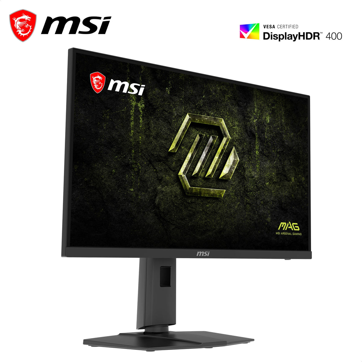 MSI - MAG 275QPF E21 27" QHD 210Hz 0.5ms G-SYNC Compatible FreeSync Premium Gaming Monitor HDR 400 (Display Port, HDMI) - Metallic Black