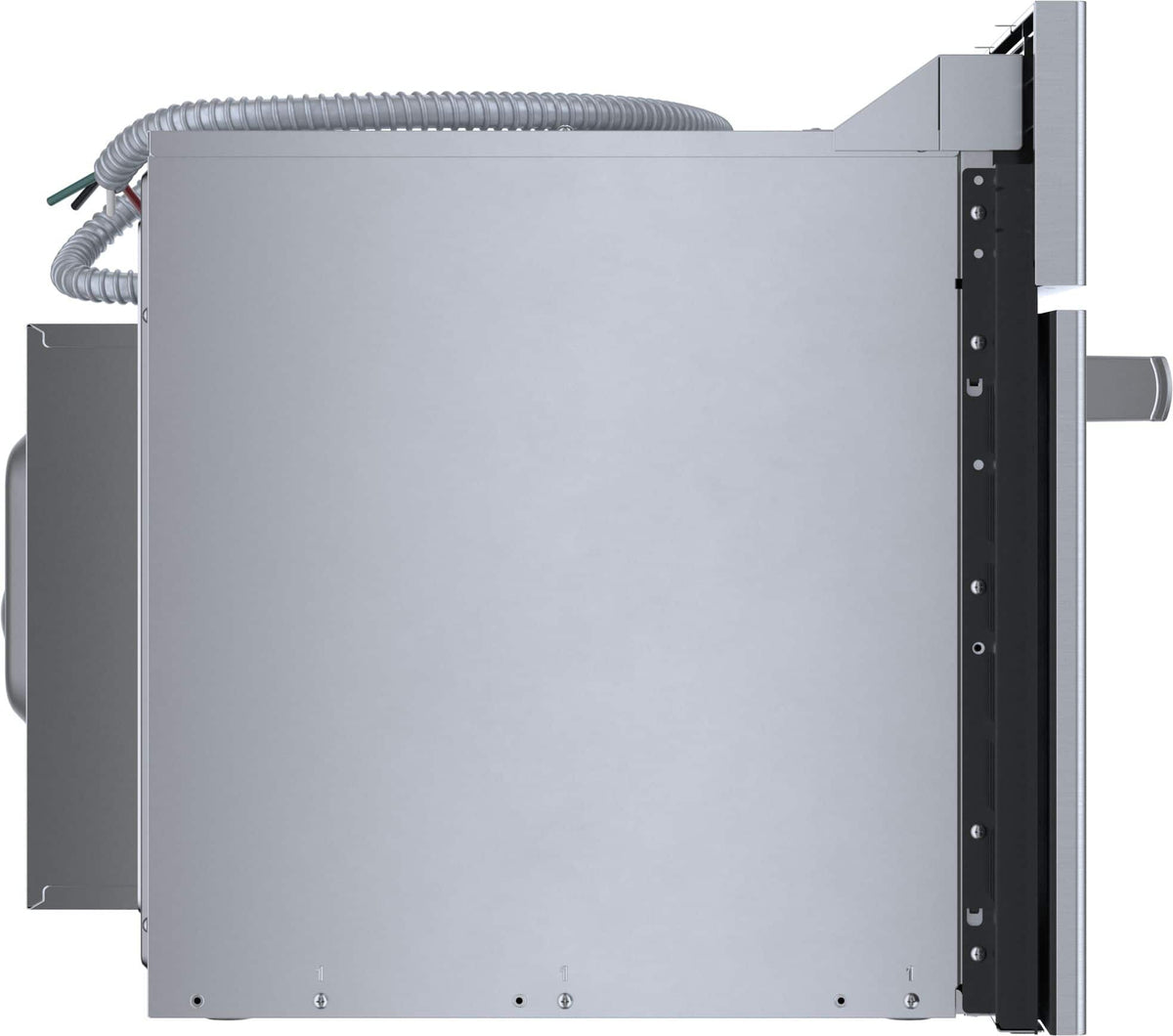 Bosch - 800 Series 1.6 Cu. Ft. Convection Built-In Microwave with Sensor Cooking - Stainless Steel