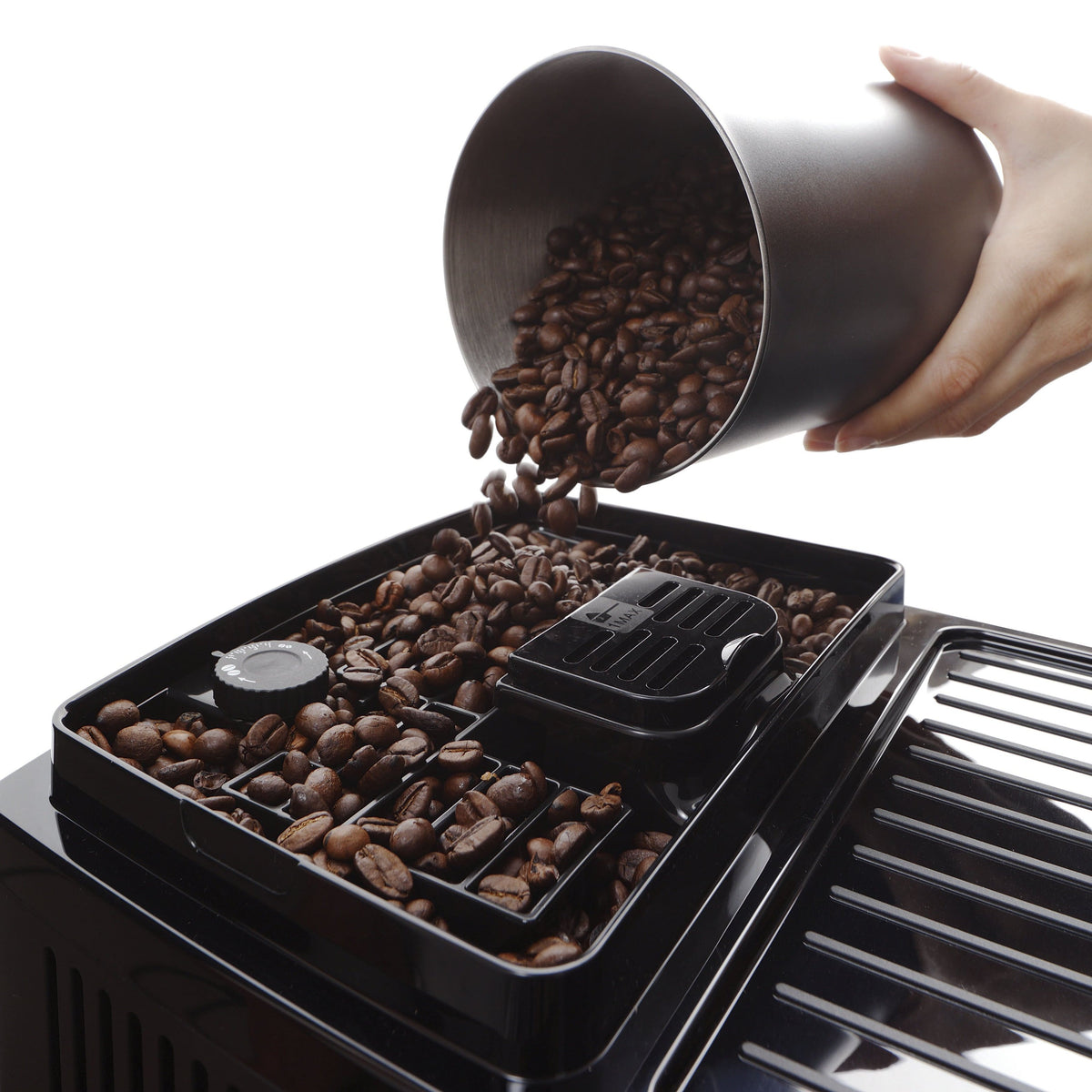 De'Longhi - Magnifica Start Fully Automatic Espresso Machine with Automatic Milk Frother - Black