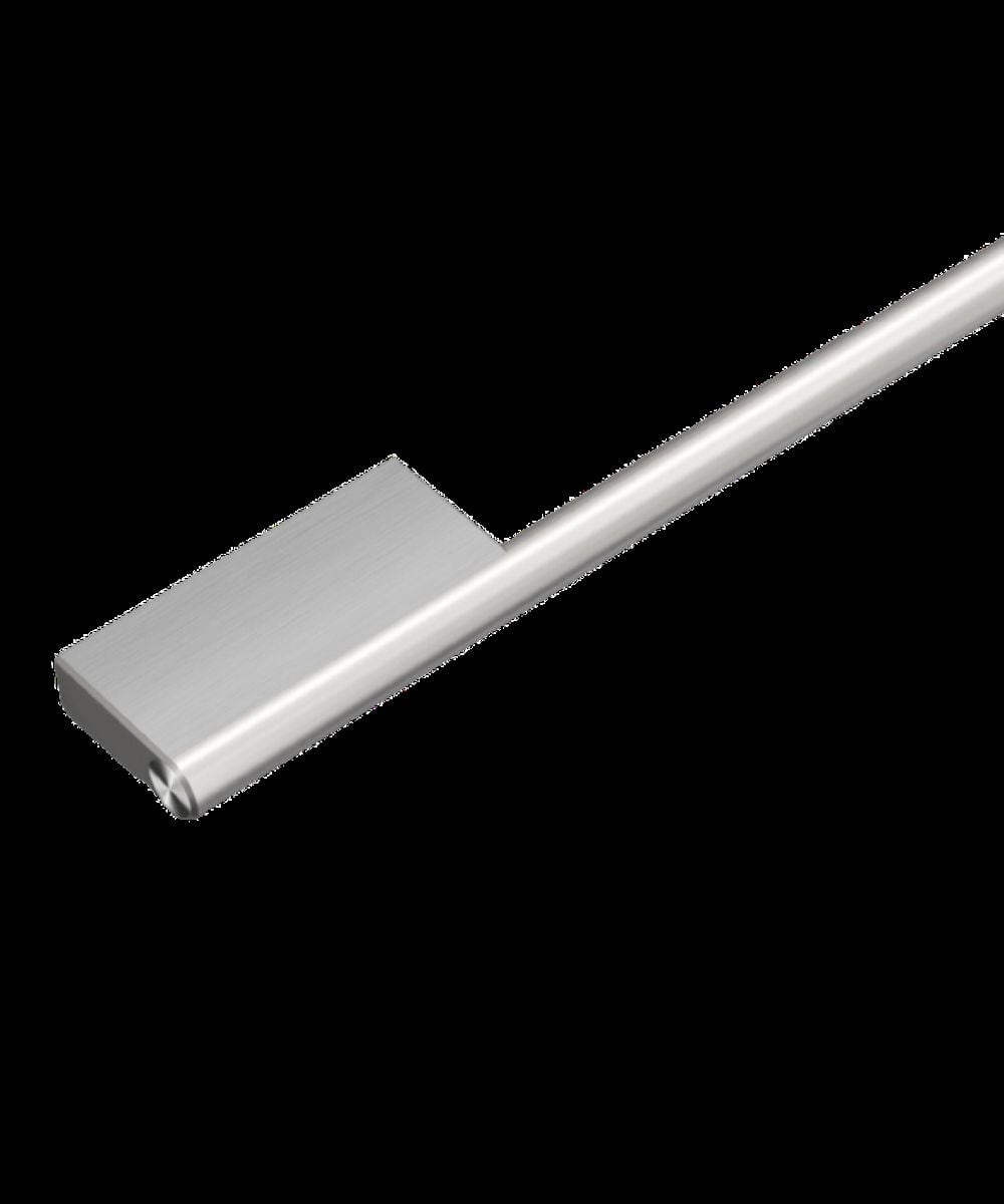 Contemporary Handle, 24" Compatible with Fisher & Paykel Integrated DishDrawer and Dishwashers - Brushed Silver