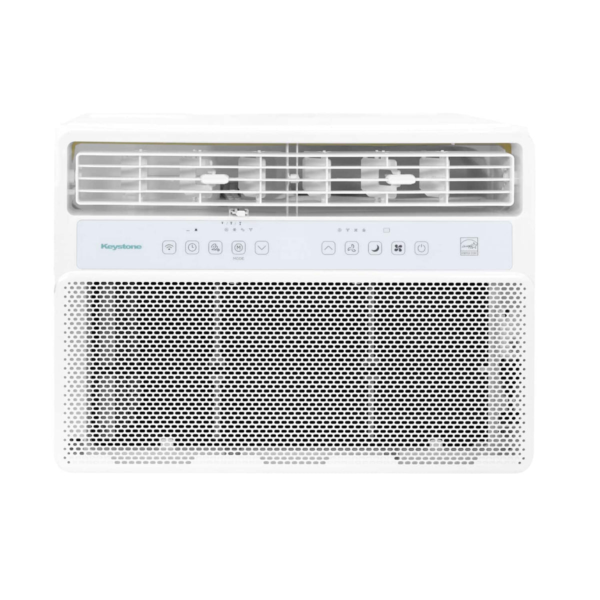 Keystone - 8,000 BTU 350 Sq. Ft Window Mounted Inverter Air Conditioner with Remote Control - White