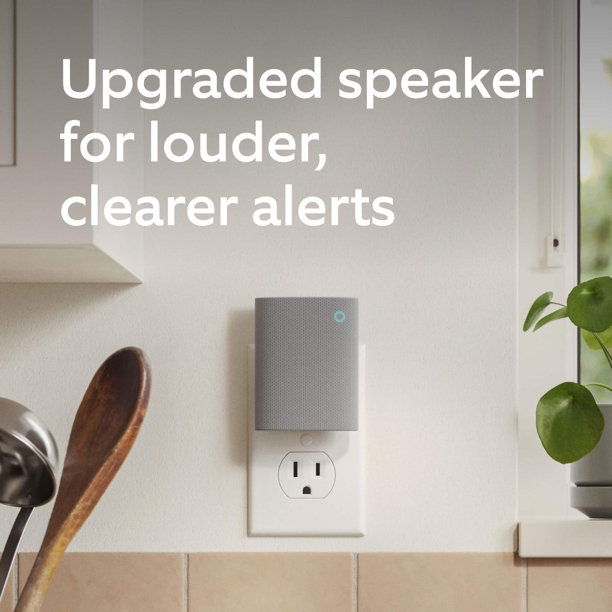 Ring - Chime (3rd Gen) Enhanced audio real-time alerts you can hear from anywhere, easy plug-in setup - White