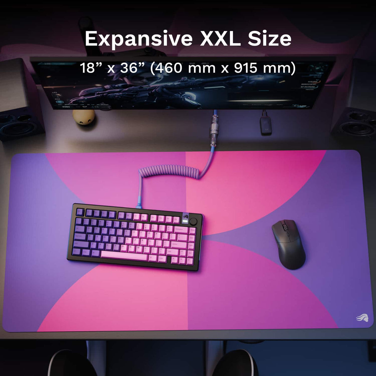Glorious - Edgeless Mouse Pad 2 XXL - Nebula