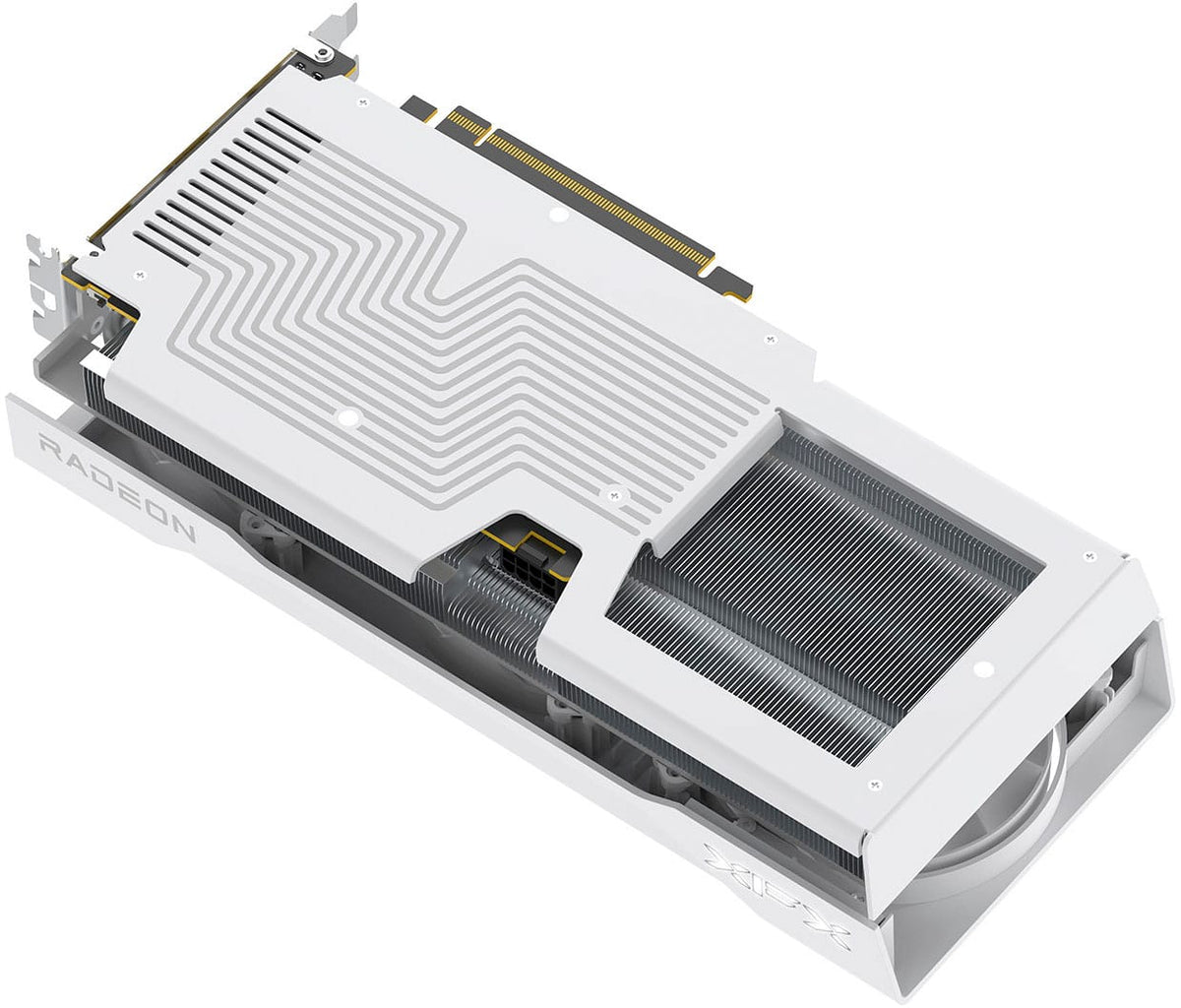 XFX - Swift AMD Radeon RX 9060XT 16GB GDDR6 PCI Express 5.0 Gaming Graphics Card - White