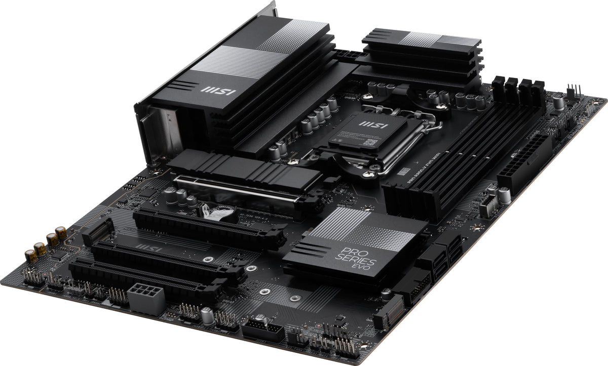 MSI - PRO B850-V EVO WIFI (Socket AM5) AMD B850 ATX DDR5 Wi-Fi 7 Motherboard
