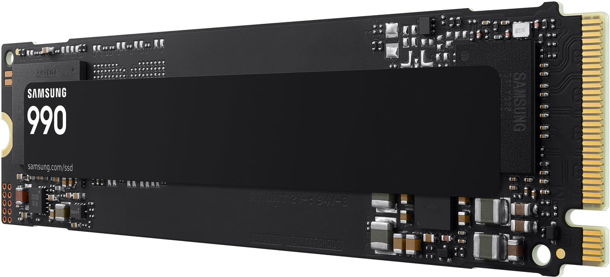 Samsung - Internal SSD 990 1TB, Read/Write Speeds Up to 7,250/6,450 MB/s (MZ V9V2T0B/AM)