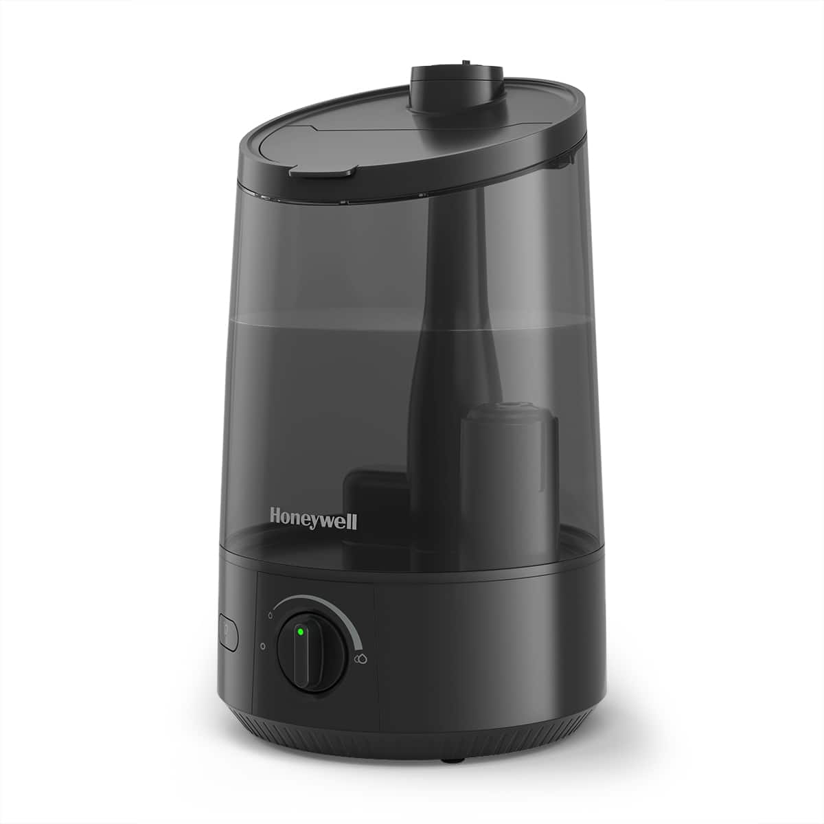 Honeywell - Top Fill 1.25 gallon Ultrasonic Cool Mist Humidifier - Black