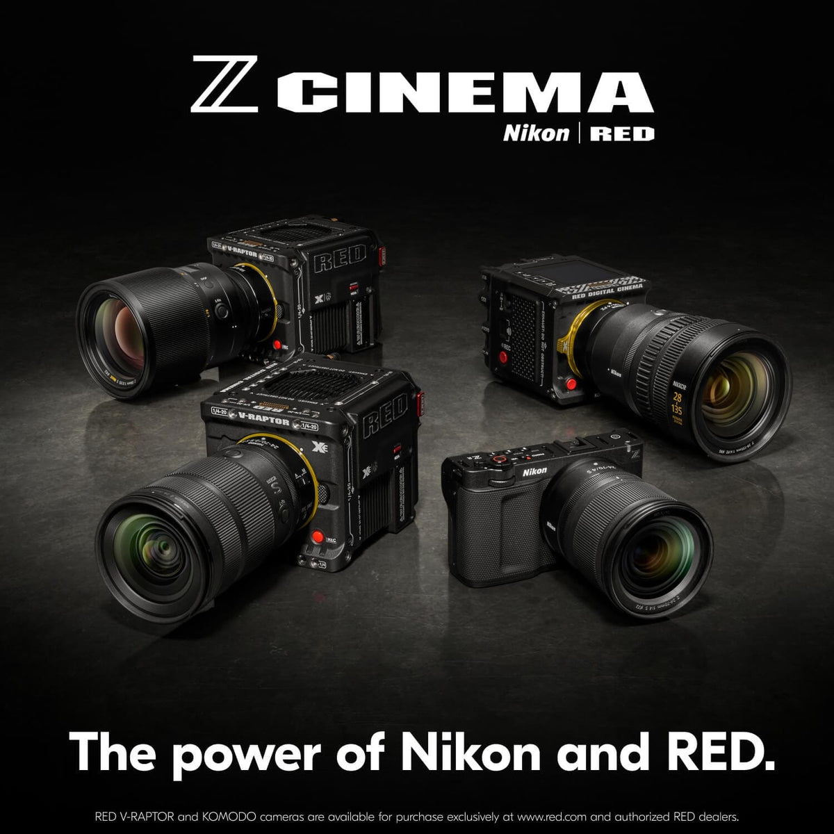 Nikon - ZR Full-frame Mirrorless Cinema Camera 50mm Lens Standard Kit, for Z Mount Lenses - Black