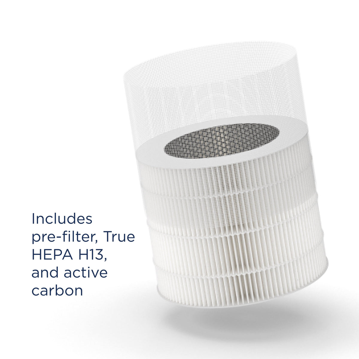 Medify Air - Medify True HEPA H13 Replacement Filter for MA-22 - Silver