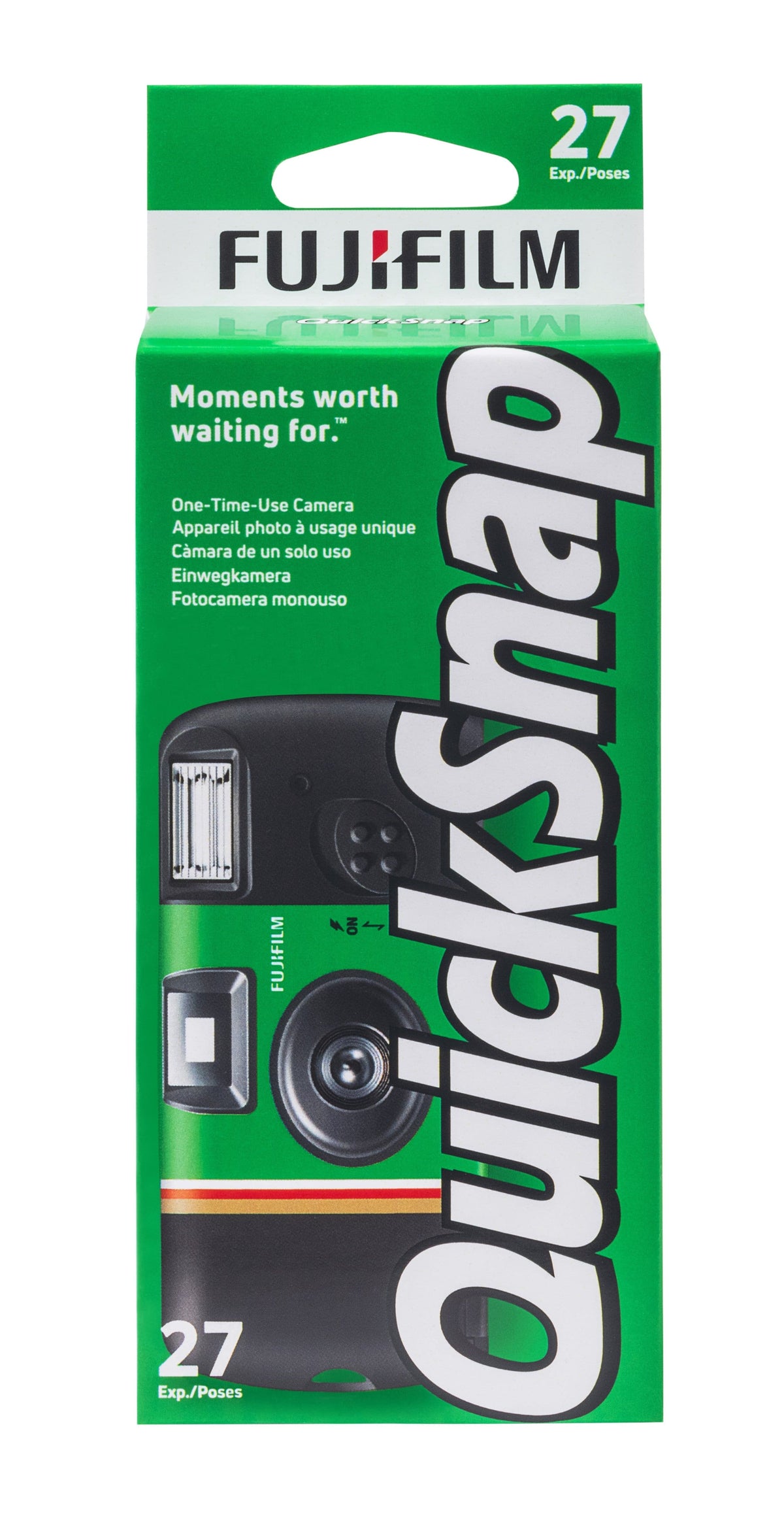 Fujifilm - QuickSnap Flash 400 Single-Use Camera with Flash