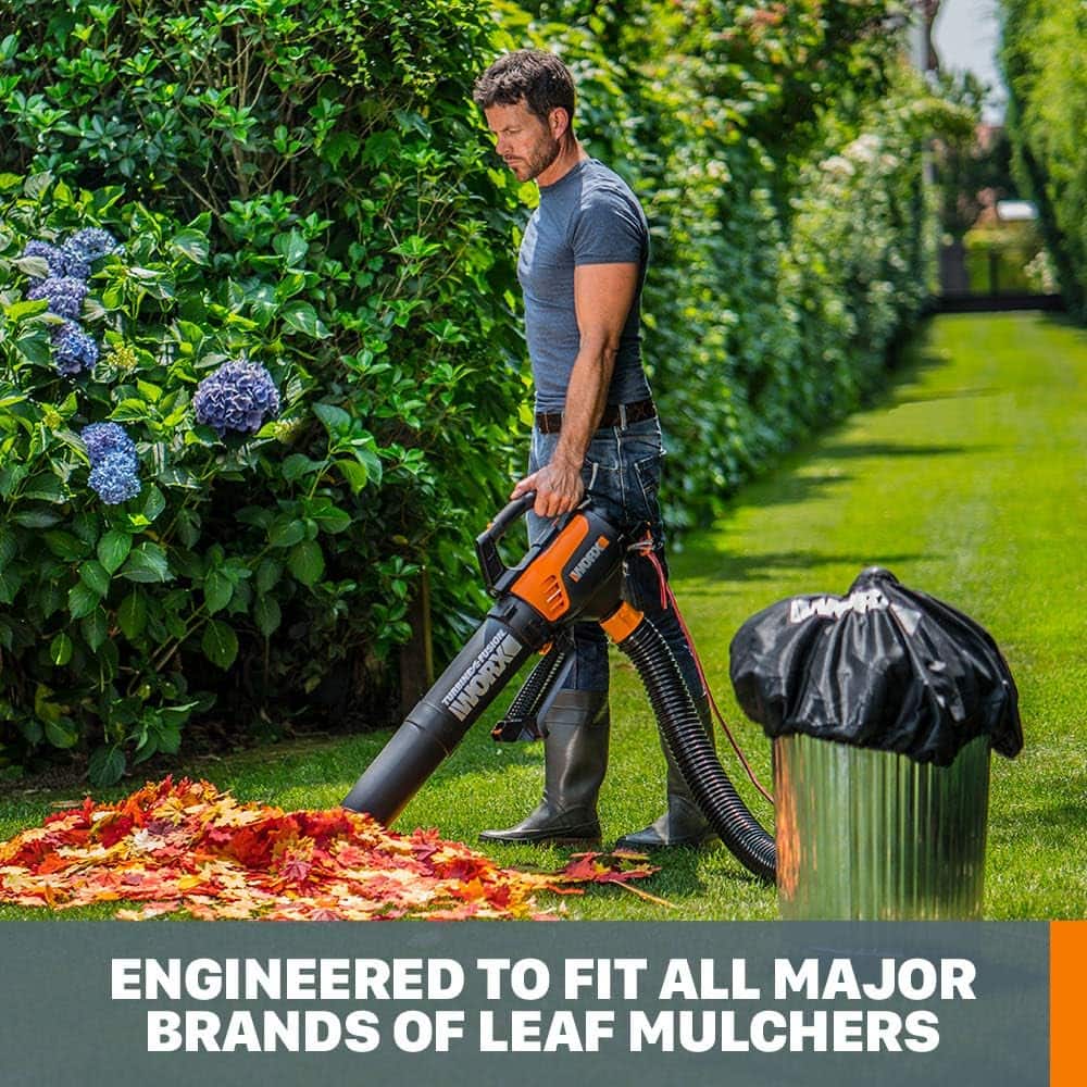 WORX - LeafPro Universal Leaf Collection System - Black