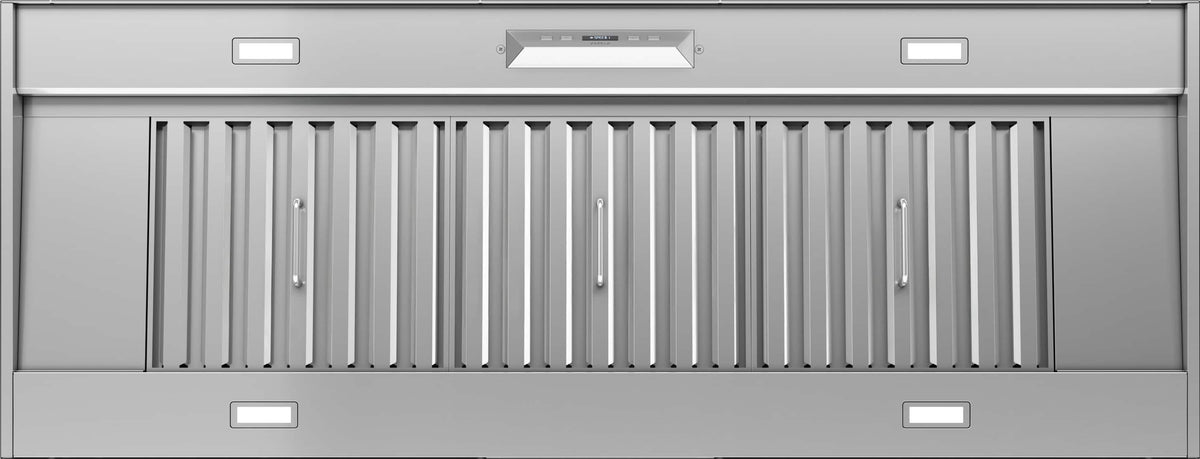 Zephyr - 60 inches - Externally Vented & Externally Vented - Range Hood Insert - Stainless Steel