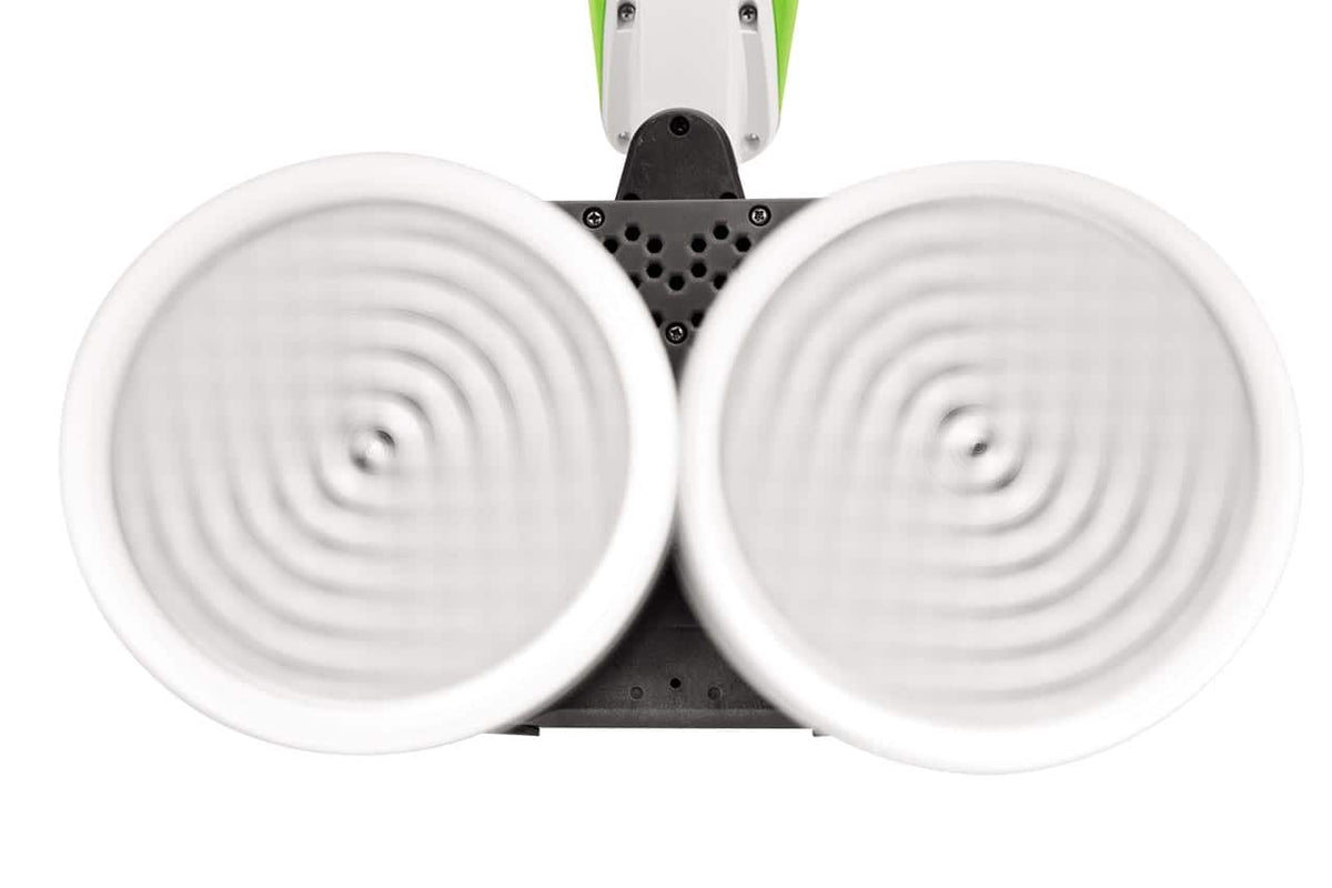 BISSELL - SpinWave Hard Floor Spin Mop - White with ChaCha Lime Accents