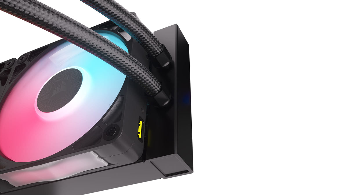 CORSAIR - iCUE LINK TITAN 240 RX LCD Liquid CPU Cooler - Black
