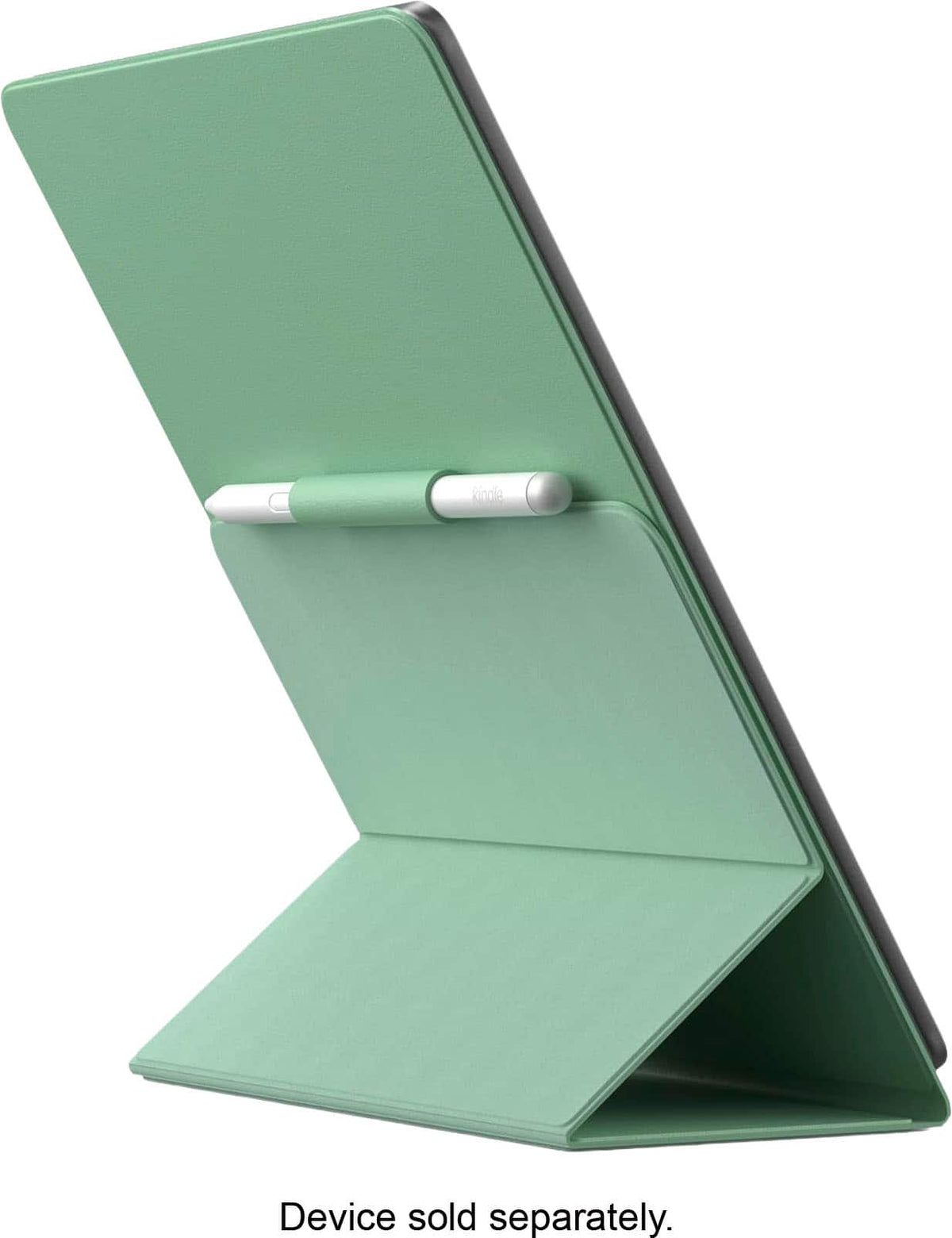 Amazon - Kindle Scribe Folio Cover with Magnetic Attach, Designed with Sustainablility in Mind - Plant-Based Leather - Matcha