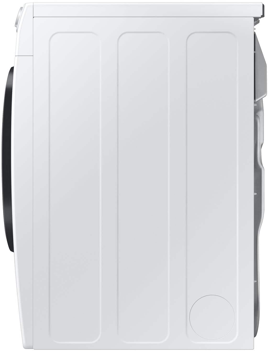 Samsung - 4.0 cu. ft. Electric Dryer with AI Smart Dial and Wi-Fi Connectivity - White