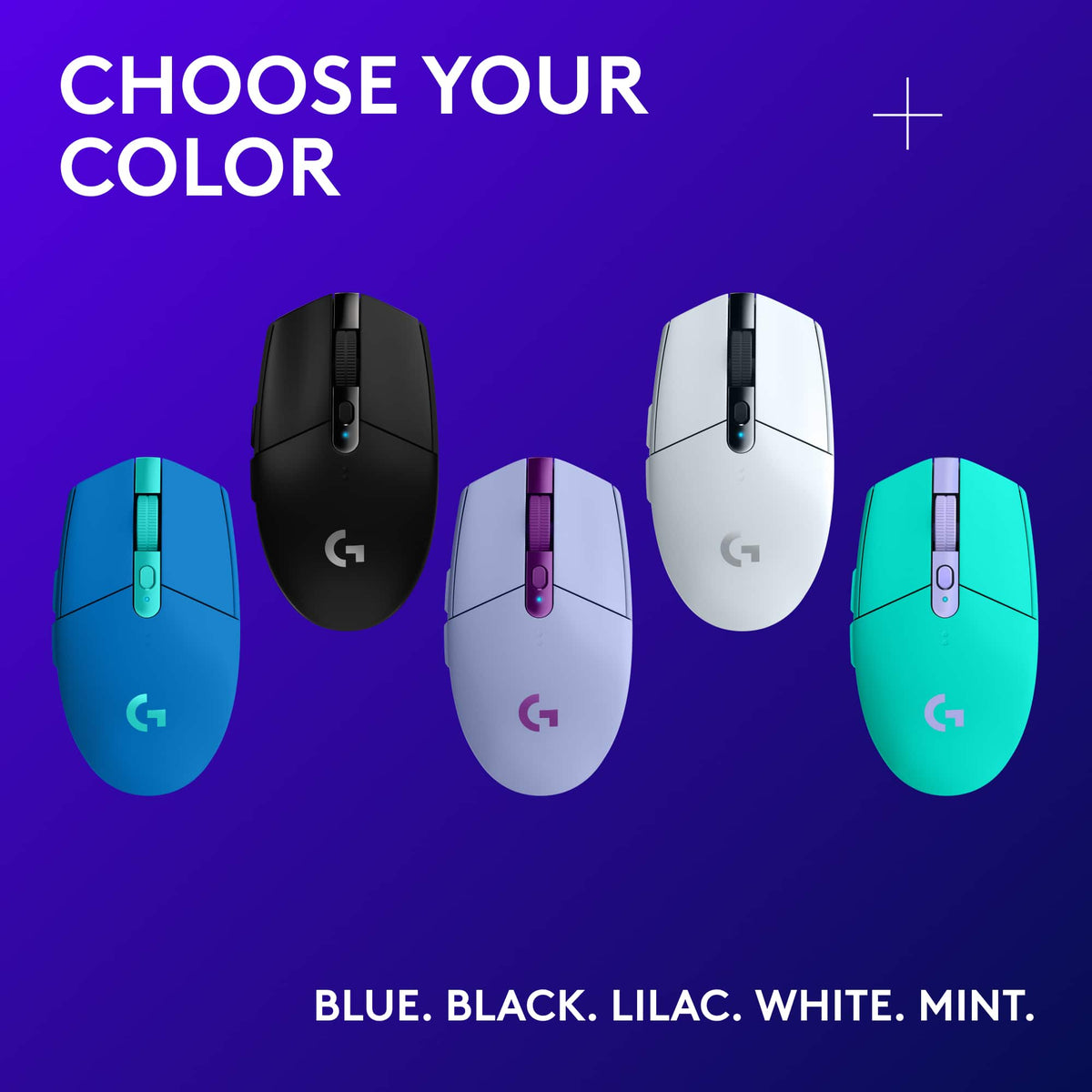 Logitech - G305 LIGHTSPEED Wireless Optical 6 Programmable Button Gaming Mouse with 12,000 DPI HERO Sensor - Wireless - Black