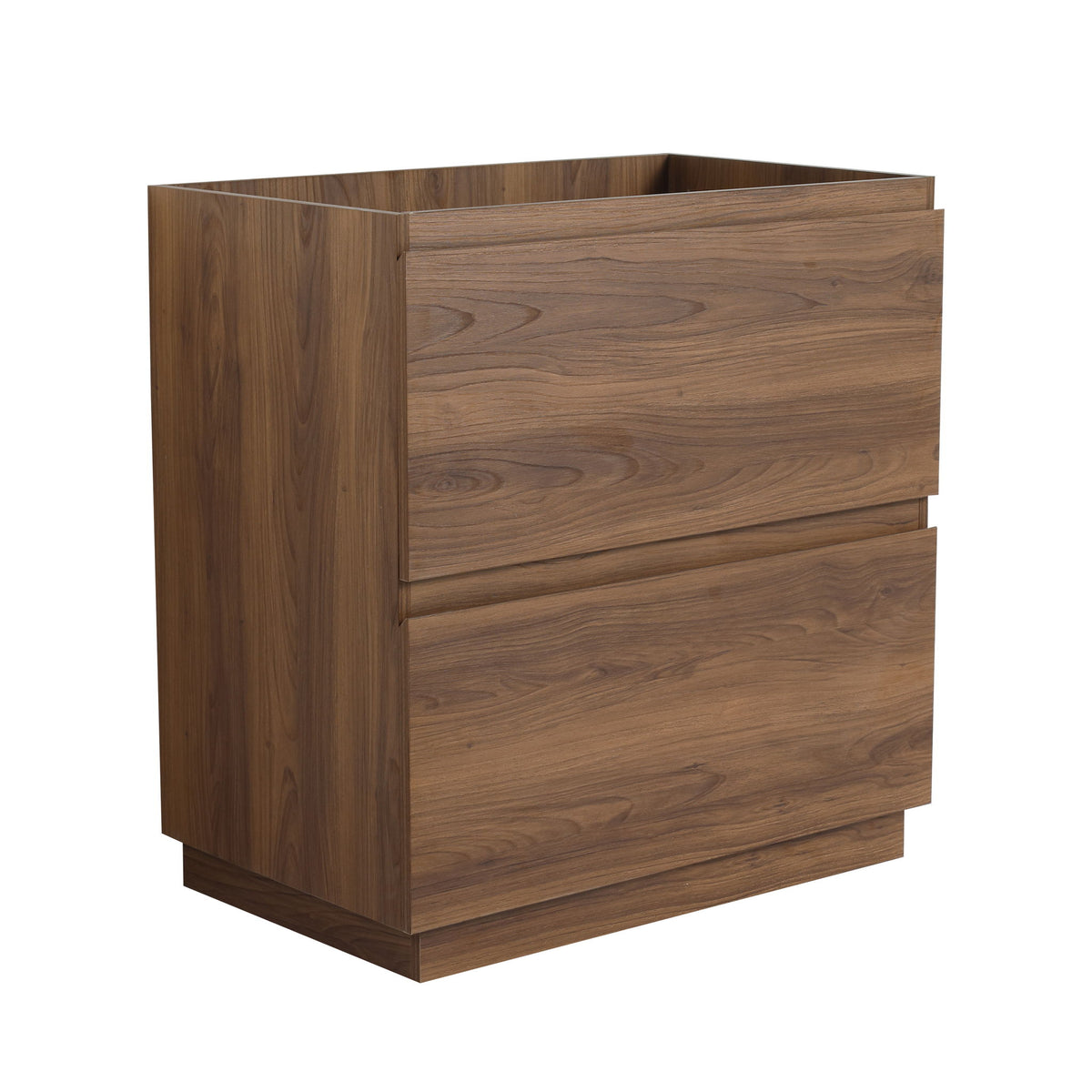 Mueble de baño moderno independiente con doble cajón
