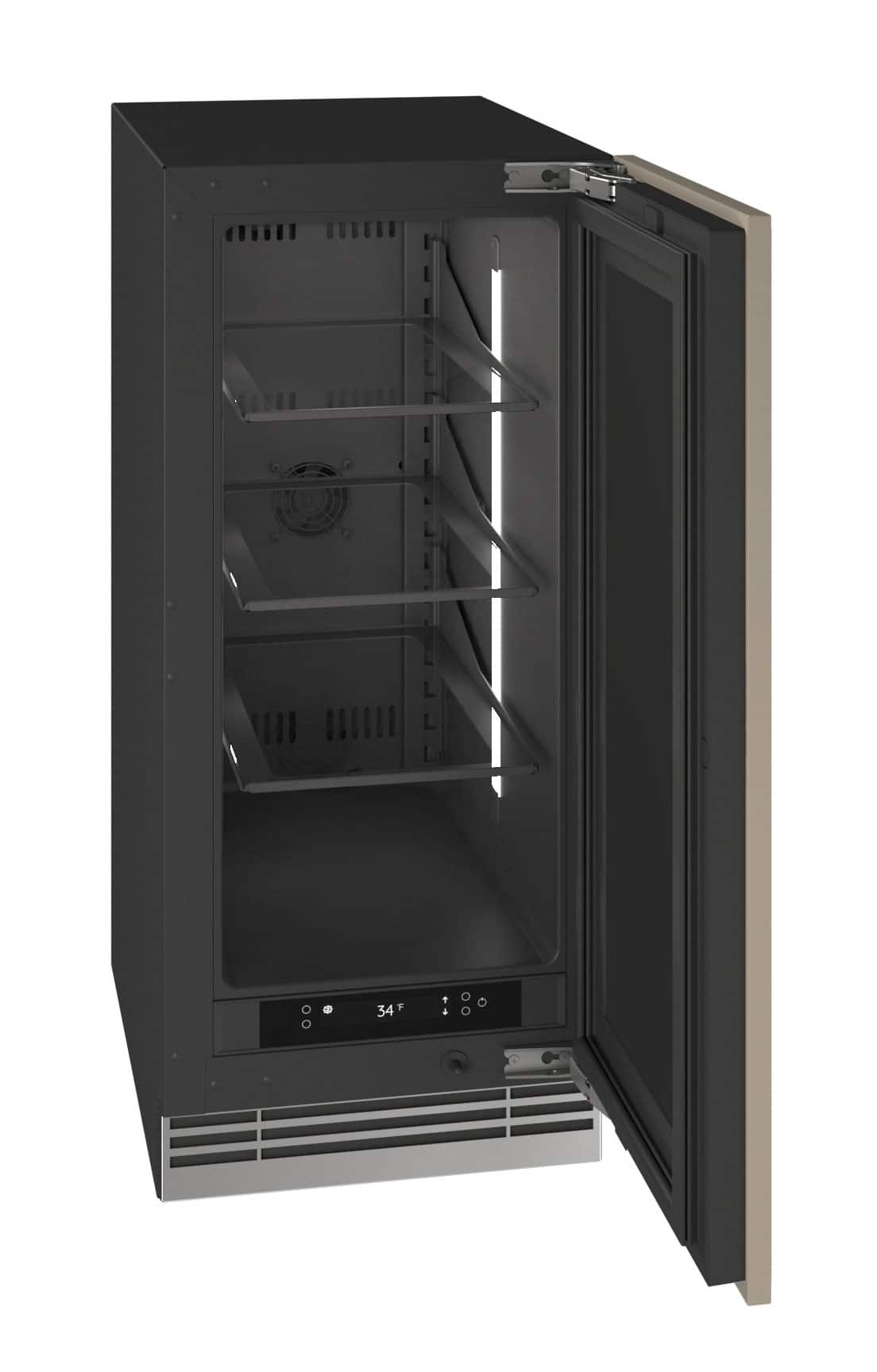 U-Line - 15"W. 2.8 Cu.Ft. Built-In Panel Ready Compact Refrigerator - Custom Panel Ready