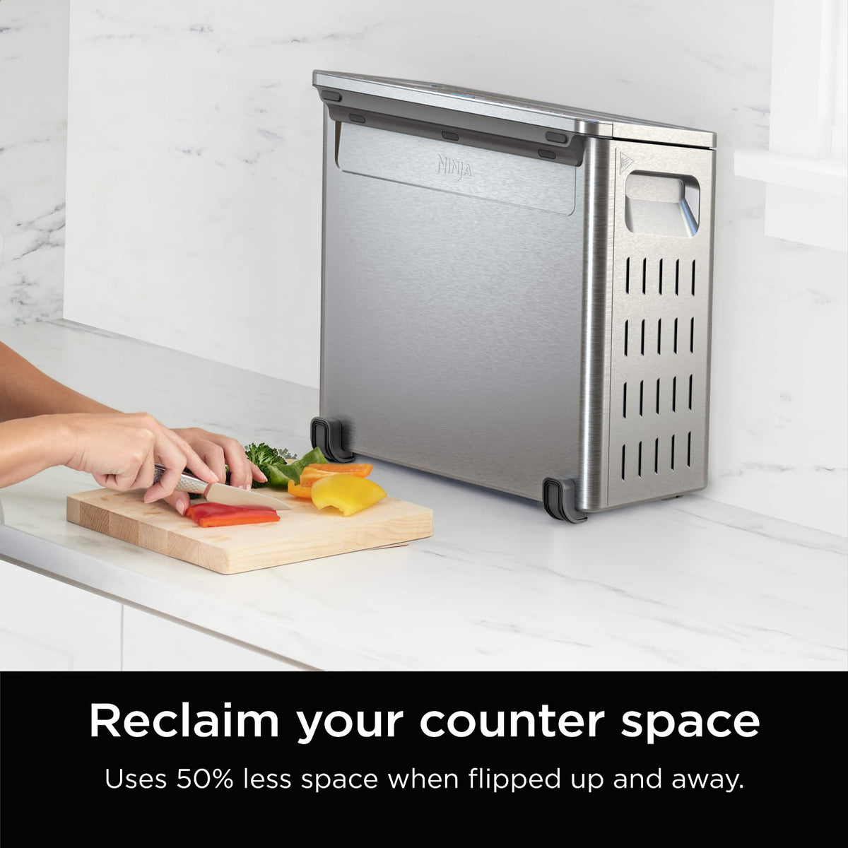 Ninja - Flip Toaster Oven & Air Fryer - Gray