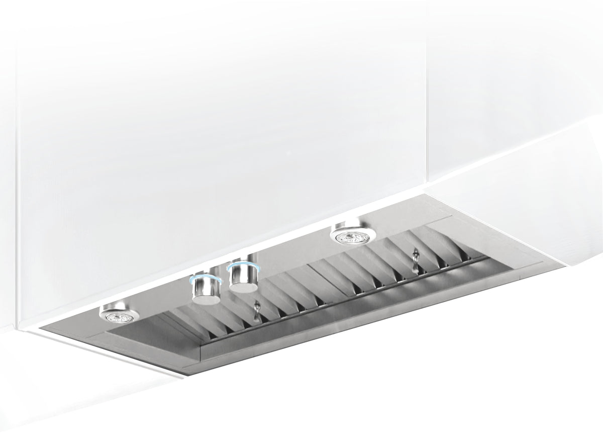 Elica - 34 inches - Convertible - Range Hood Insert - Stainless Steel