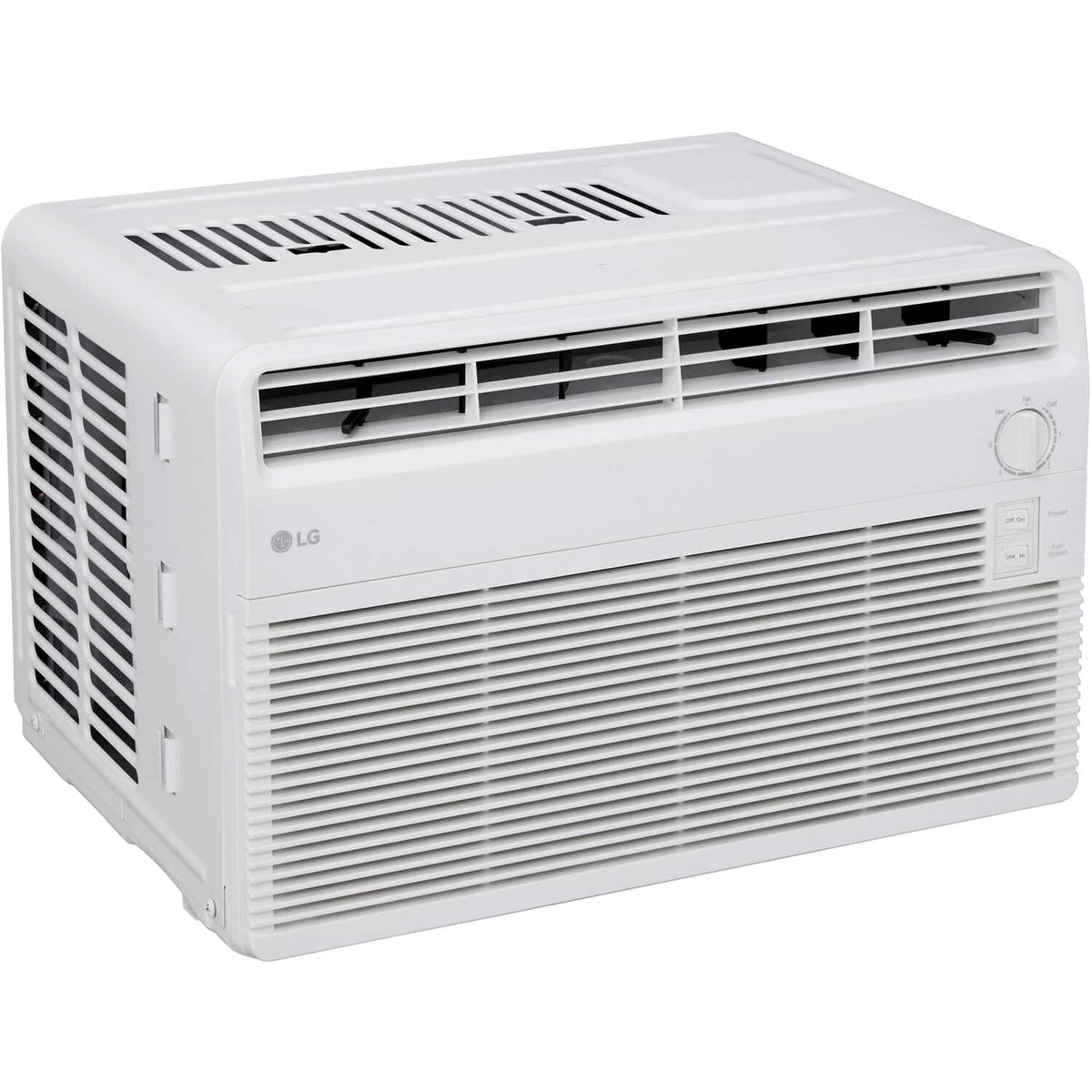 LG - 150 Sq. Ft. 5,000 BTU Window Air Conditioner - White