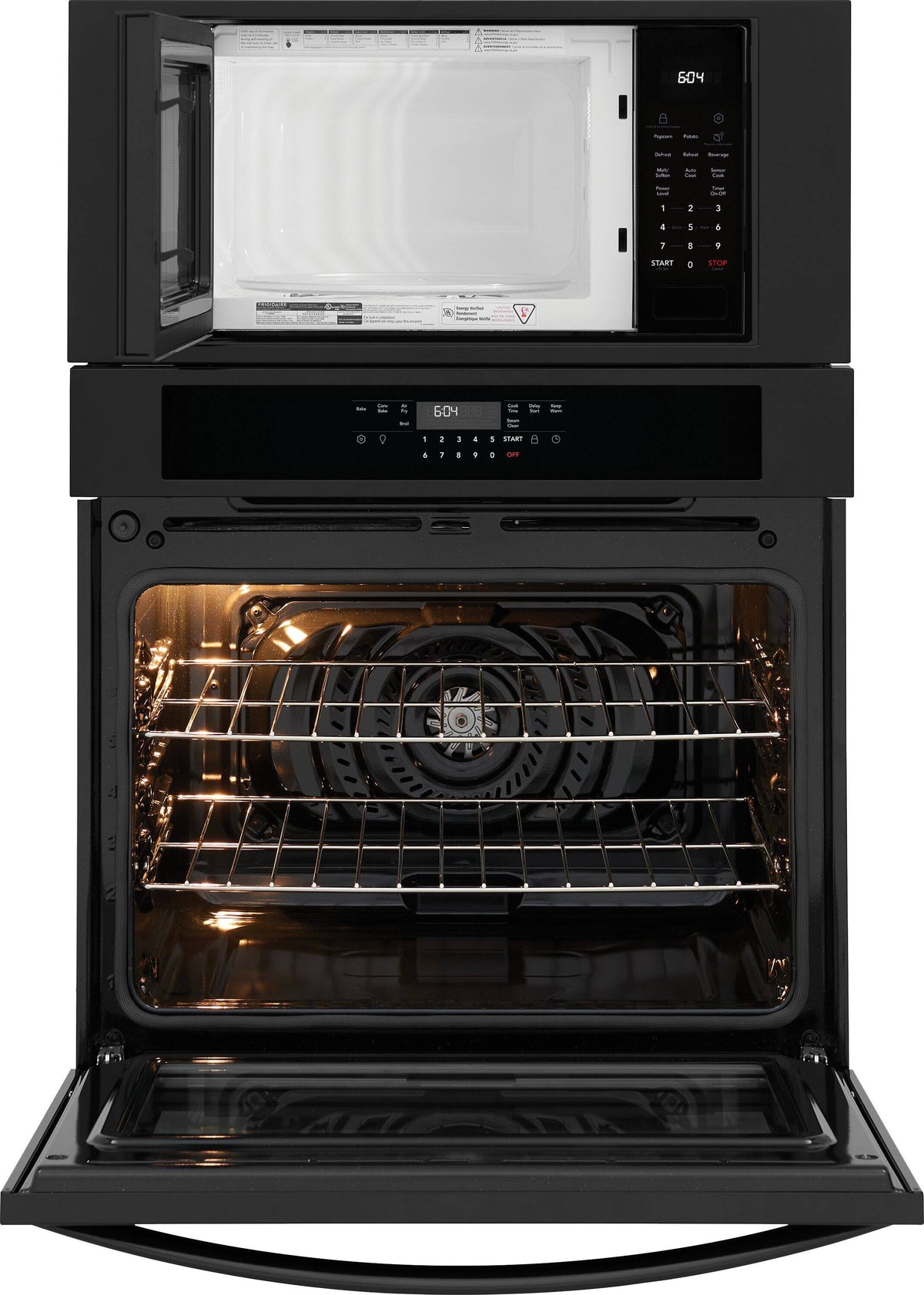 Frigidaire - 30" Microwave Combination Oven with Air Fry - Black