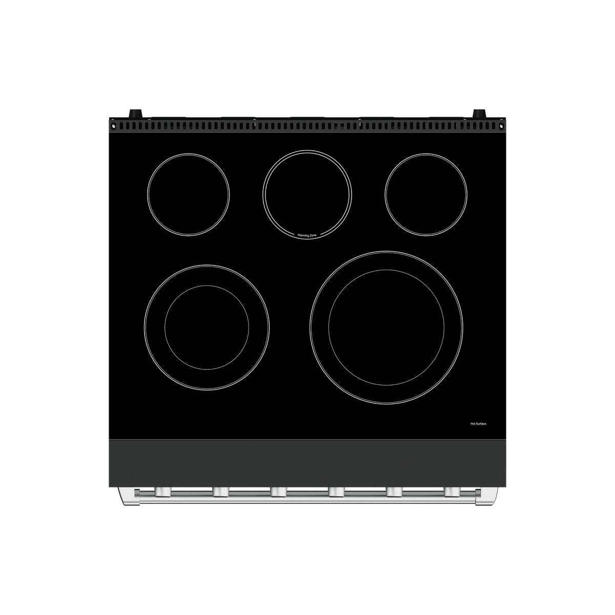 Gordon Ramsay Series by Thor Kitchen 4.55 Cu. Ft Freestanding Electric Range with Stainless Steel Hardware - Matte Black