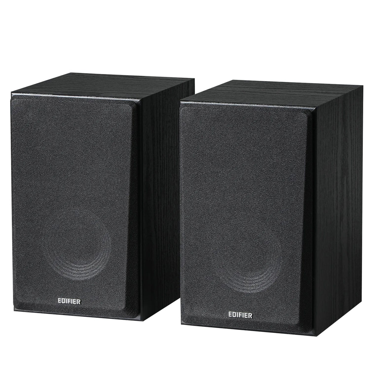 Edifier - R990BT 4" 24-Watt Powered Bookshelf Speakers with 24W, Bluetooth 5.4, Silk Dome Tweeters and Preset Audio Options (Pair) - Black