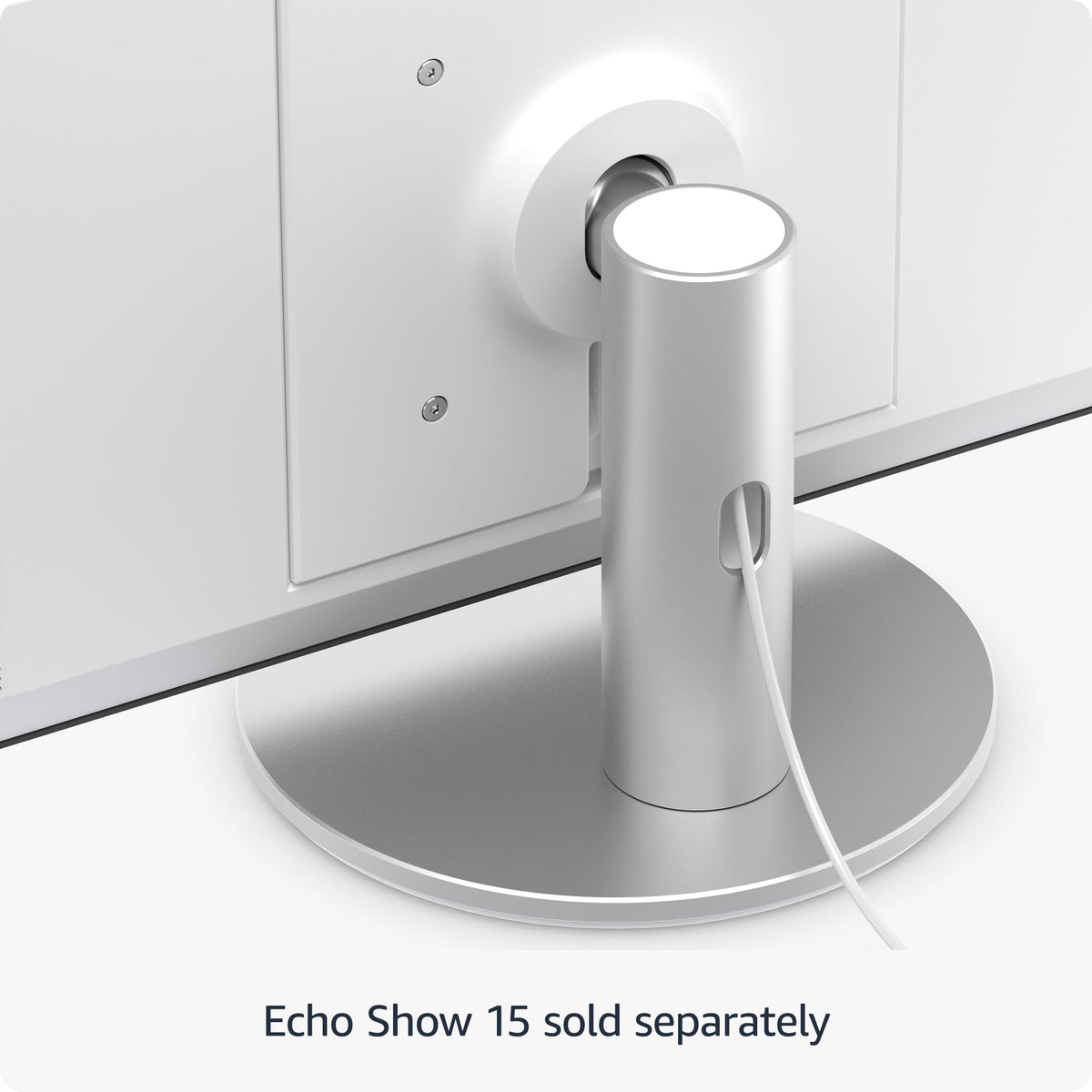 Amazon - Stand for Echo Show 15 | Premium Adjustable Stand with 360 Swivel for the Echo Show 15 (sold separately) - Aluminium
