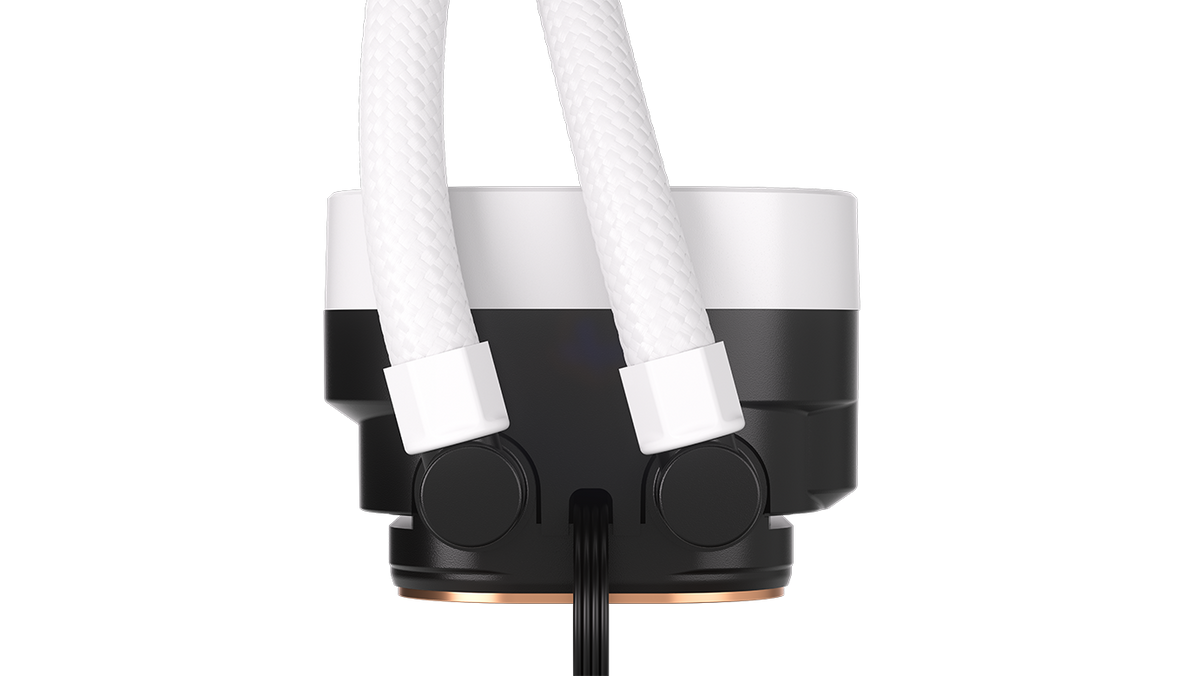 CORSAIR - NAUTILUS 360 RS LCD Liquid CPU Cooler - White