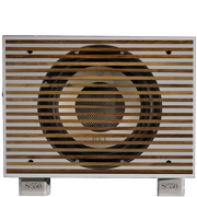 REL - S550 Premium Grille White - Wood