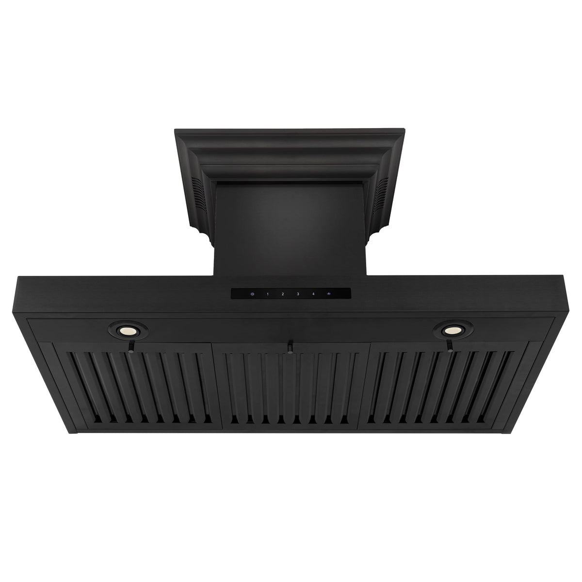 ZLINE - 30 inches - Externally Vented - Wall Range Hood - Black Stainless Steel