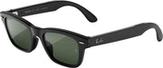 Ray-Ban Meta - Audio Burbank Large - Audio-Only AI Glasses - Transitions Graphite Green Lenses - Matte Black