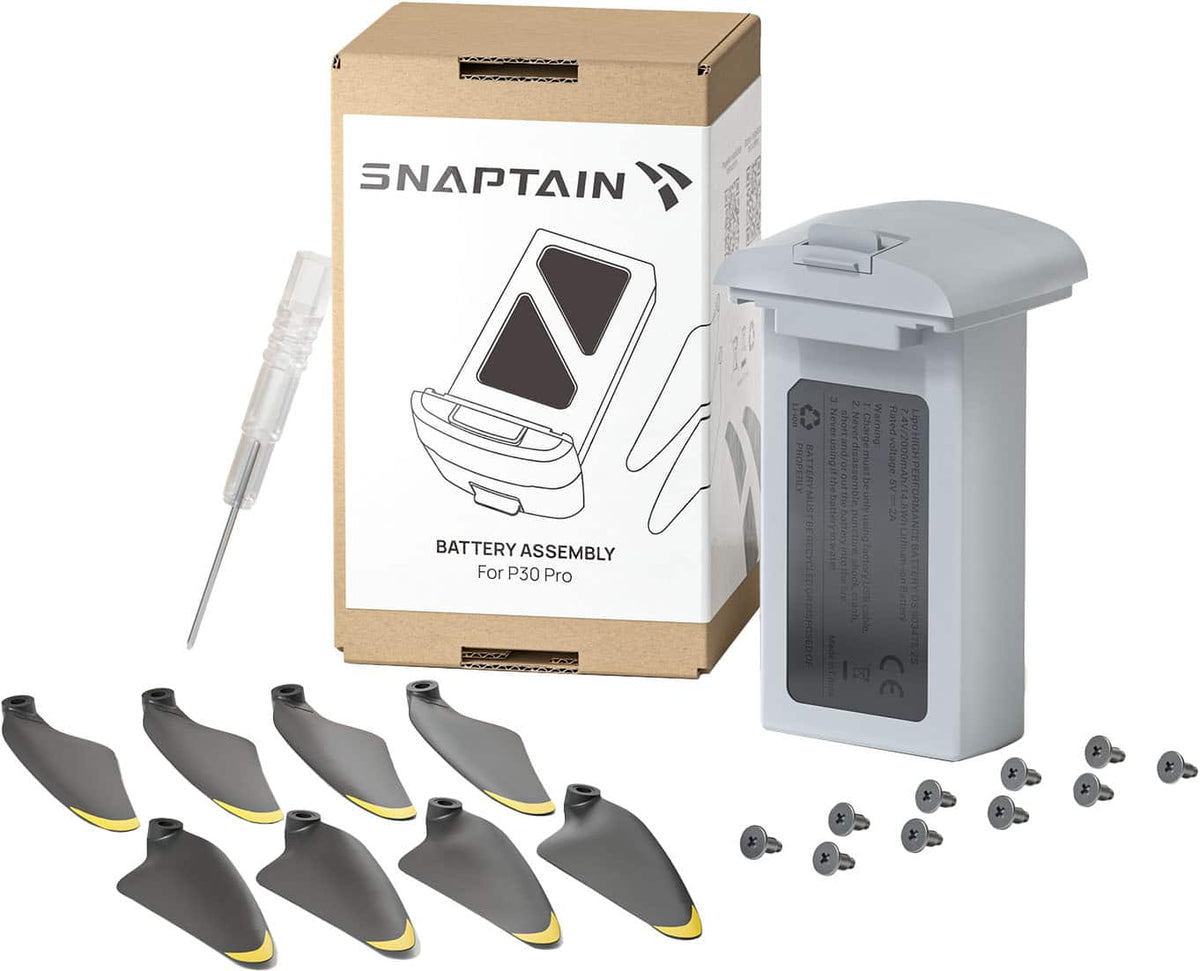 Replacement Battery For Snaptain P30 Pro with propellers
