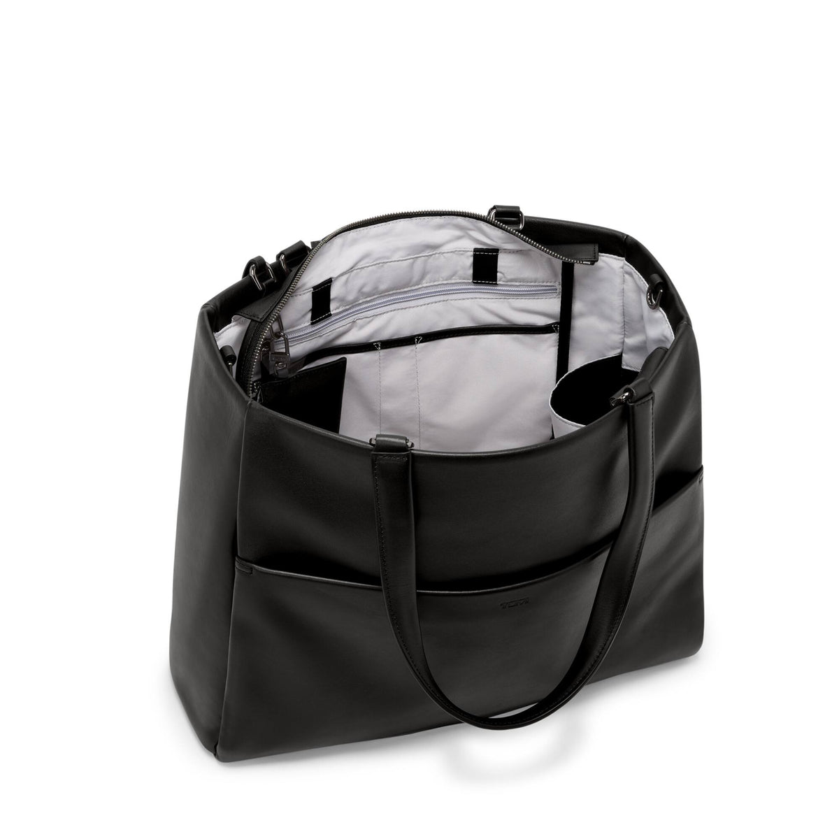 TUMI - Voyageur Vail Large Tote - Black /GunMetal