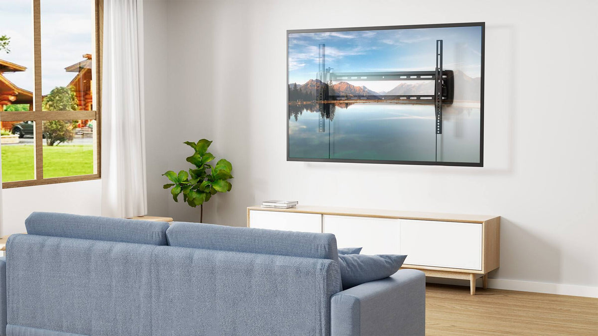 ErgoAV - 37″-86″ Tilt TV Mount - Black