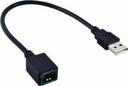 Metra - AXXESS 12' USB Retention Cable for 2013-2019 Mazda - Multi