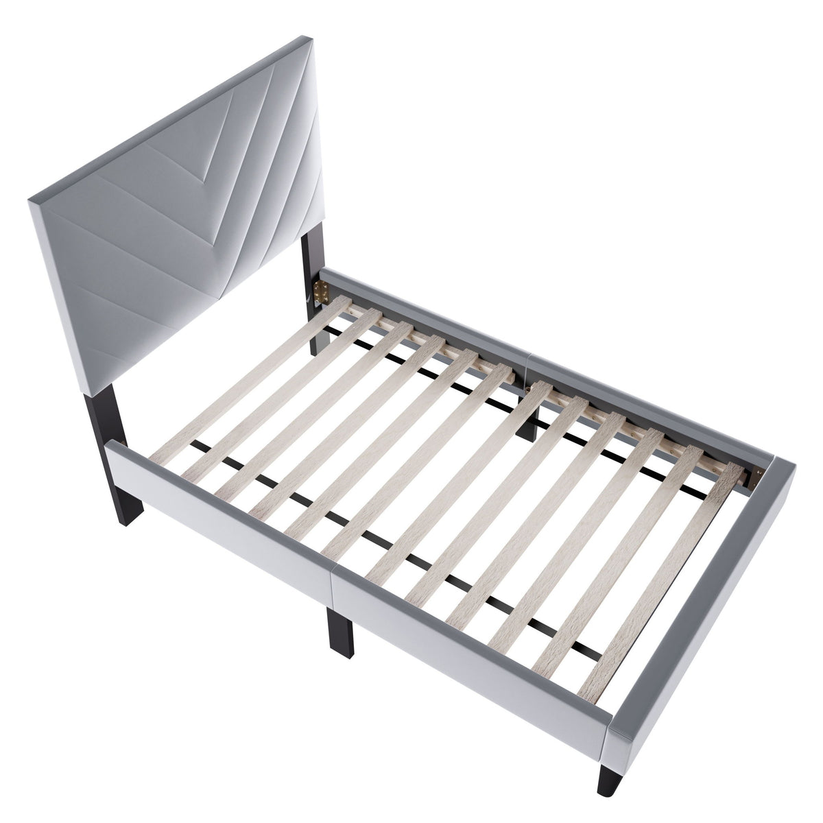 Juego de cama con cabecero ajustable