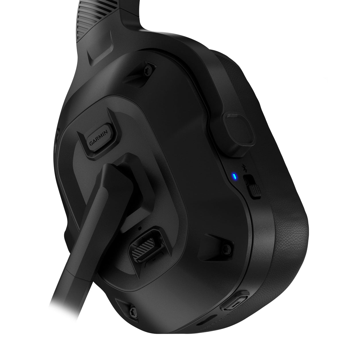Garmin - dezl 110 Bluetooth Premium Single Ear Headset - Black