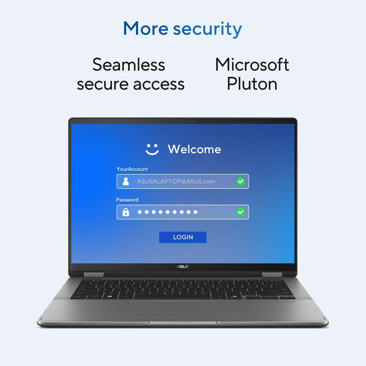ASUS - Vivobook 14 Flip 14" 2K OLED Touch Laptop - Intel Core Ultra 9 386H - 32GB RAM - 1TB SSD - Copilot+ PC - Matte Gray