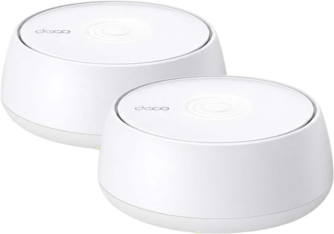 TP-Link - Deco 7 BE5000 Dual-Band Wi-Fi 7 Whole Home Mesh Router System – Deco BE5000 (2-Pack) - White