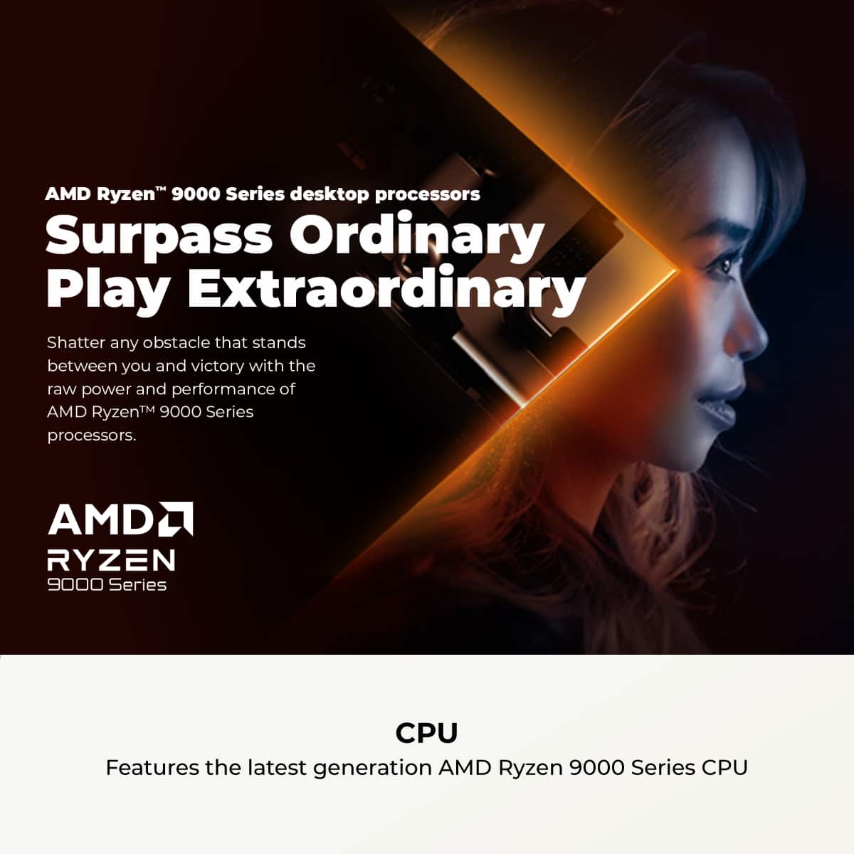 CyberPowerPC - Gaming Desktop - AMD Ryzen 7 9700F - NVIDIA GeForce RTX 5070 12GB - 32GB DDR5 - 1TB PCIe 4.0 SSD Storage - White